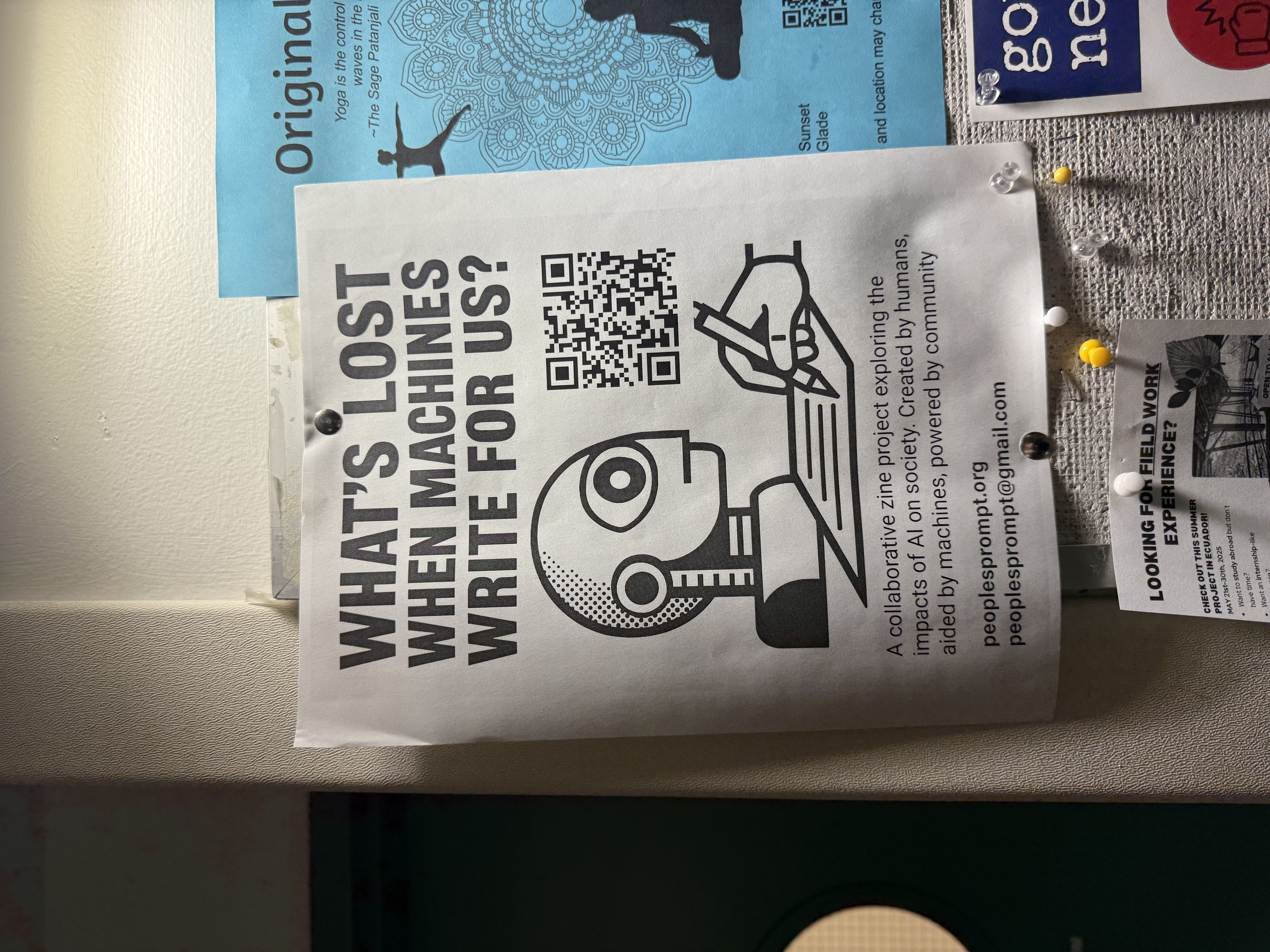 miles' catalog-inspired website and posters